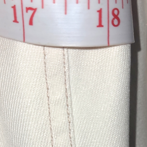 Belted Blazer Jacket 100% Silk by Bebe Cream Size 6 NWOT - Picture 11 of 14